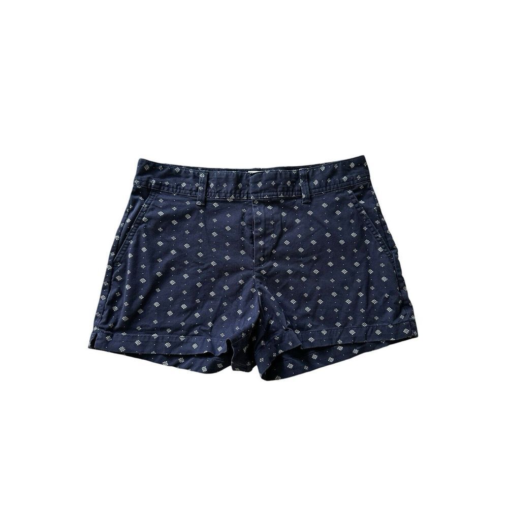 SHORTS--GAP--Women's CITY --STRETCH NAVY PRINT--Size‎ 4